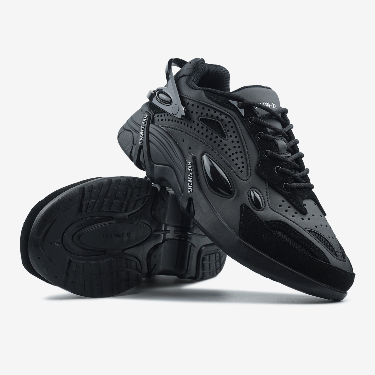 Кроссовки Adidas x Raf Simons Cylon-21 Total Black Кроссовки Adidas x Raf Simons Cylon-21 Total Black
