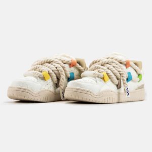 Кроссовки Cat&Sofa Dreadlocks Ruined Lace Cream Beige