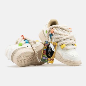 Кроссовки Cat&Sofa Dreadlocks Ruined Lace Cream Beige