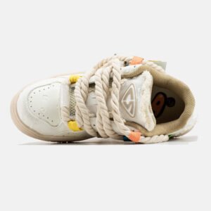 Кроссовки Cat&Sofa Dreadlocks Ruined Lace Cream Beige