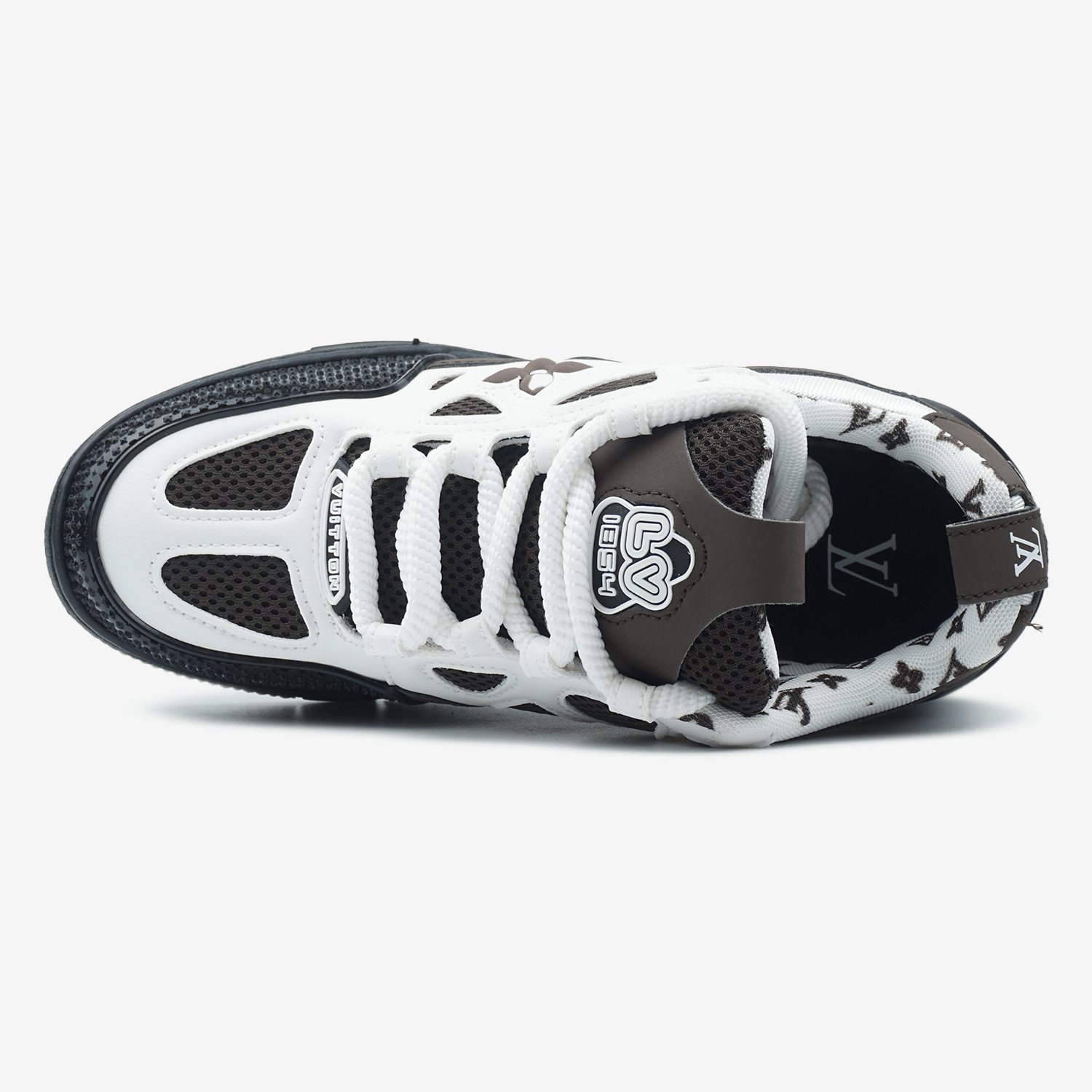 Кроссовки Louis Vuitton Skate Sneaker Brown White Кроссовки Louis Vuitton Skate Sneaker Brown White