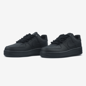 Кроссовки Nike Air Force 1 Low Rope Laces Black