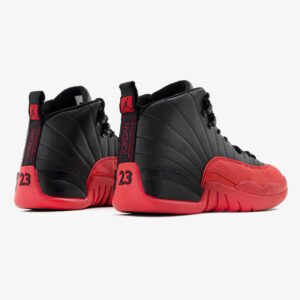 Кроссовки Nike Air Jordan 12 Retro Flu Game Black Red CT8013-002