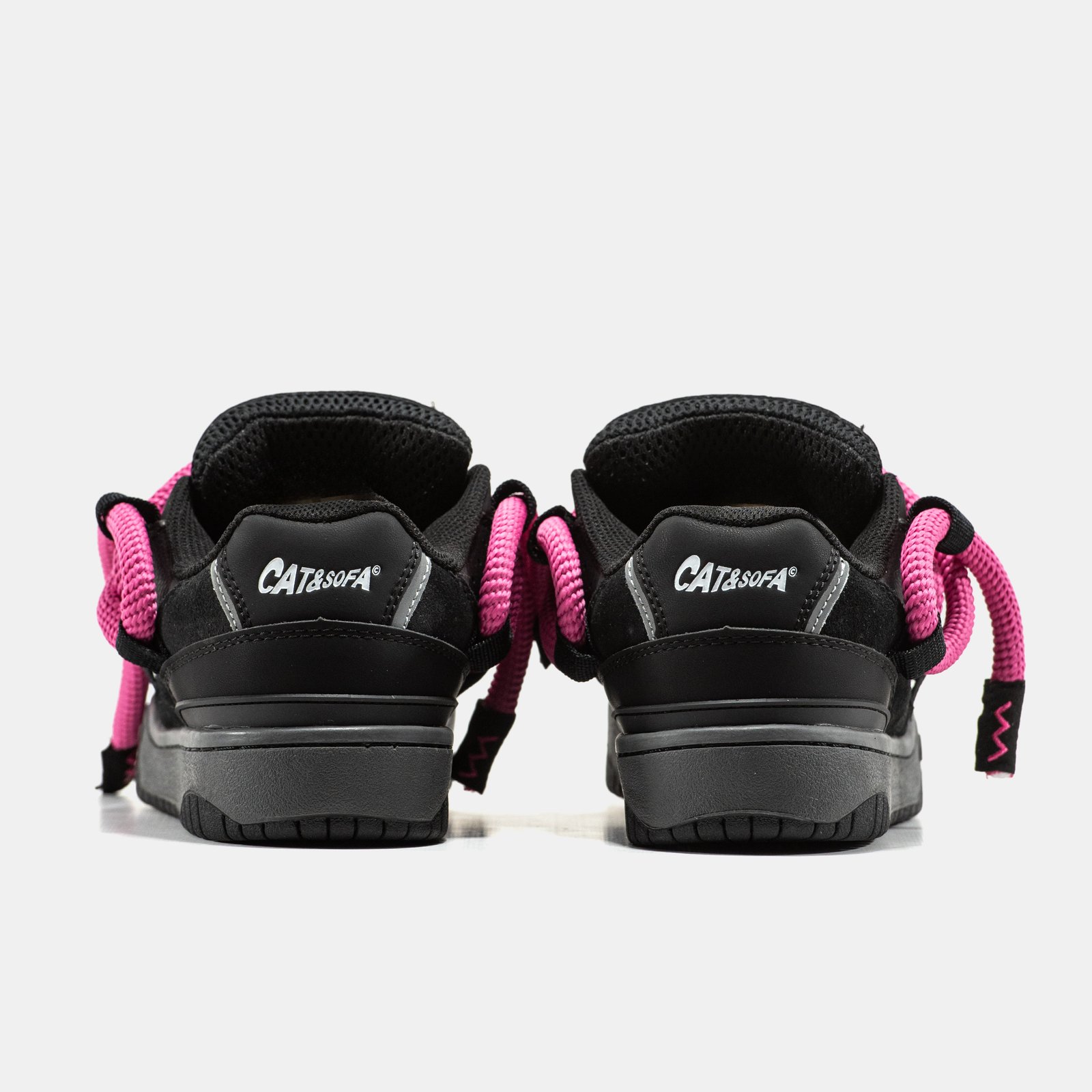 Кроссовки Женские Cat&Sofa Dreadlocks Black Pink Кроссовки Женские Cat&Sofa Dreadlocks Black Pink