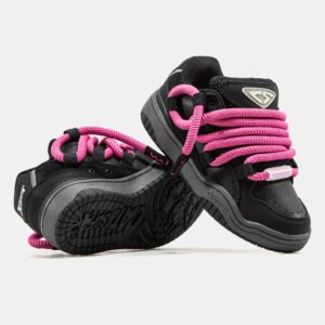 Кроссовки Женские Cat&Sofa Dreadlocks Black Pink