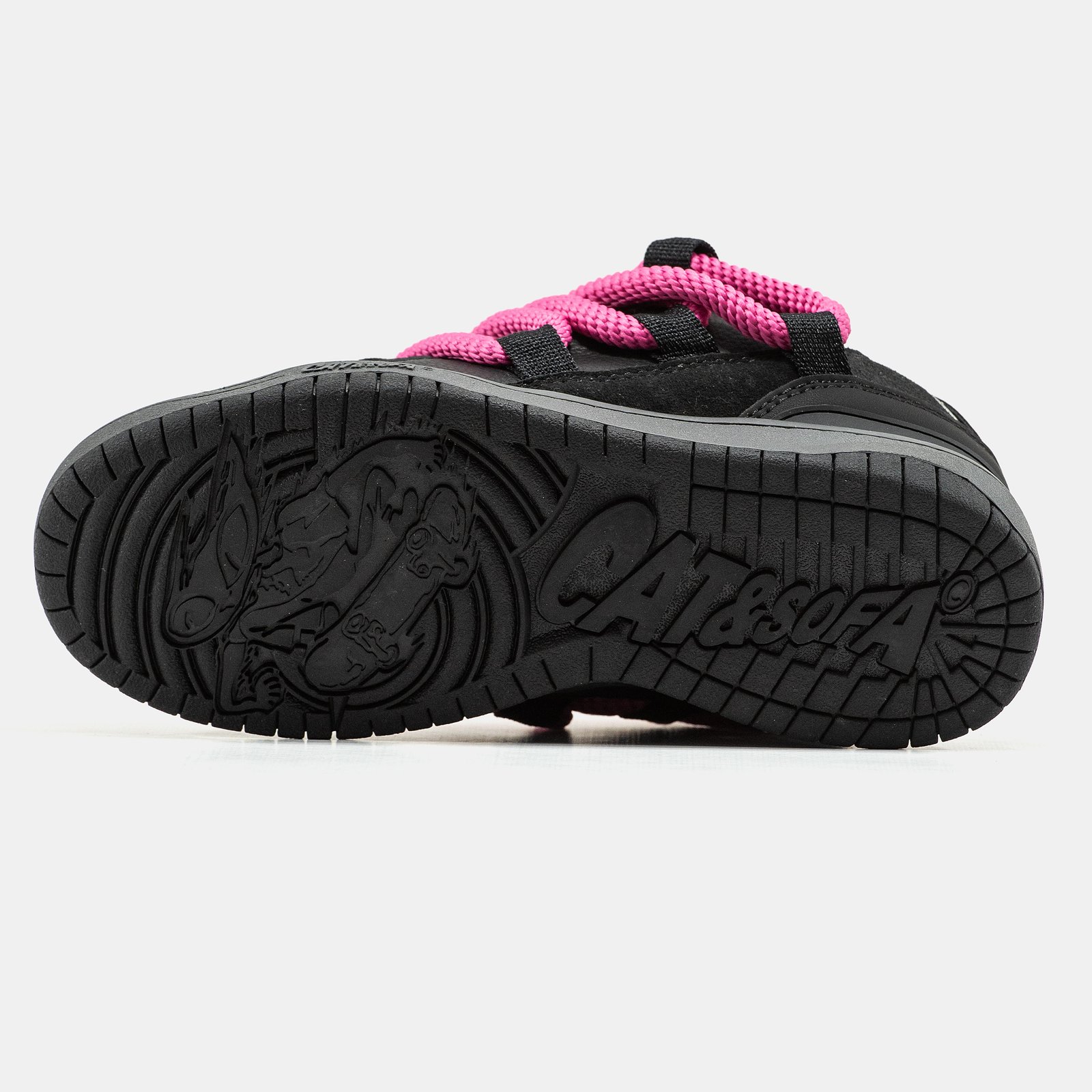 Кроссовки Женские Cat&Sofa Dreadlocks Black Pink Кроссовки Женские Cat&Sofa Dreadlocks Black Pink