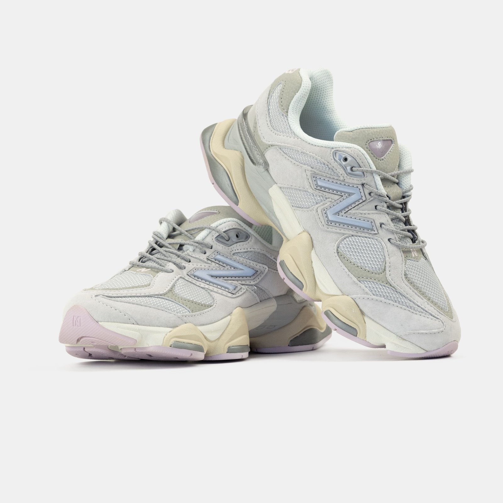 New Balance 9060 Grey Beige Pink (2) New Balance 9060 Grey Beige Pink