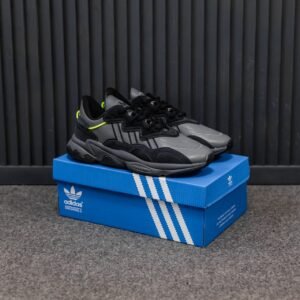 Кроссовки мужские Adidas Ozweego Black Grey
