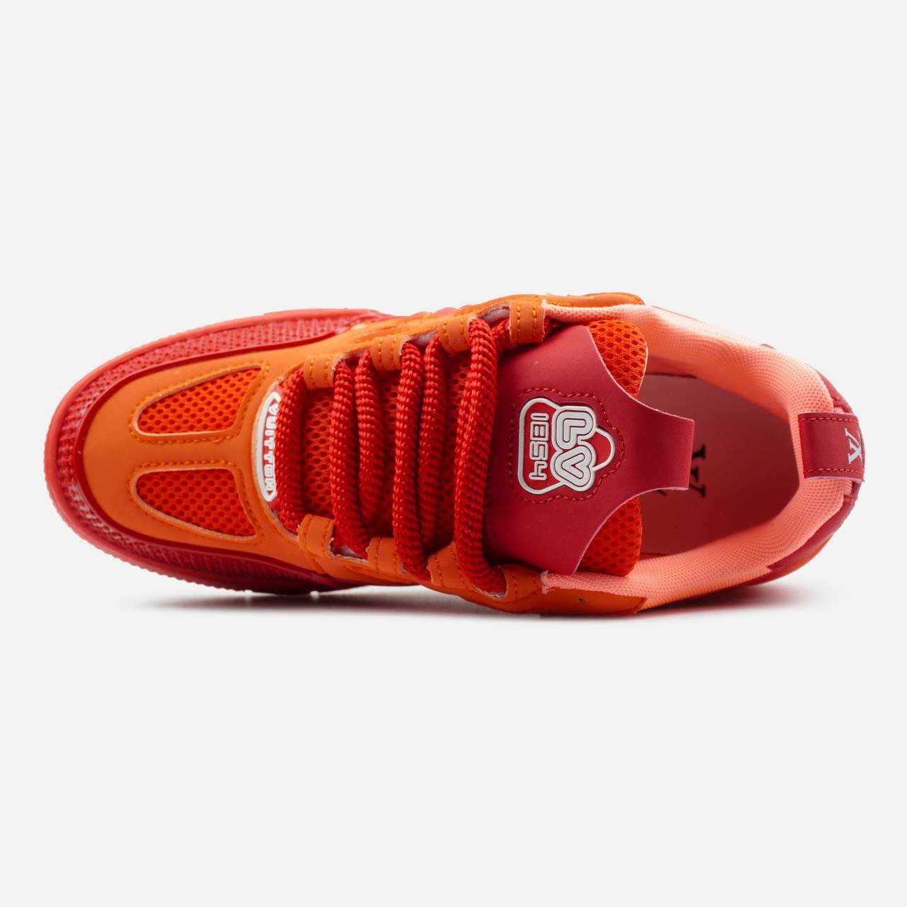 Кроссовки Louis Vuitton Skate Sneaker Red Mix Orange Cowhide Кроссовки Louis Vuitton Skate Sneaker Red Mix Orange Cowhide