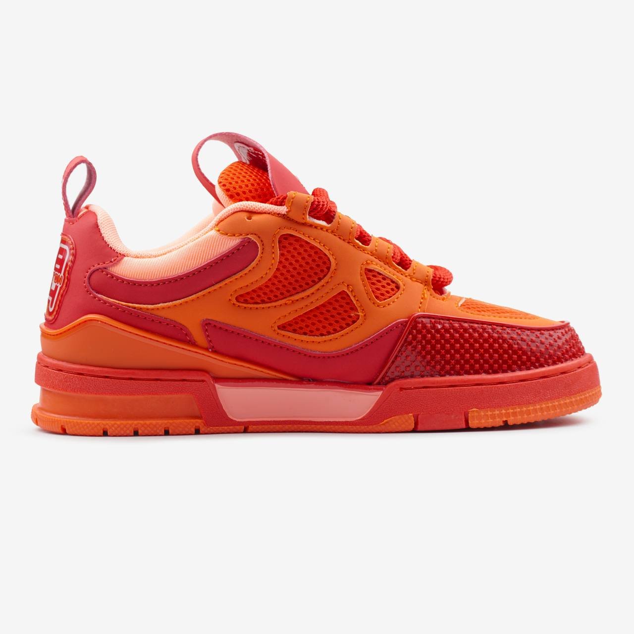 Кроссовки Louis Vuitton Skate Sneaker Red Mix Orange Cowhide Кроссовки Louis Vuitton Skate Sneaker Red Mix Orange Cowhide