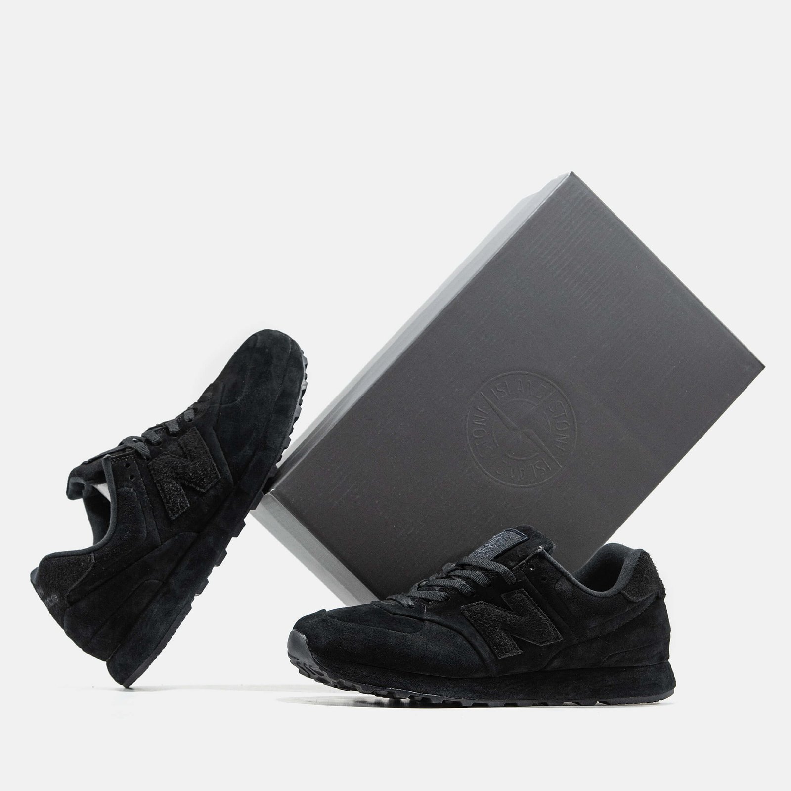 Кроссовки New Balance 574 Legacy x Stone Island Ghost Black Кроссовки New Balance 574 Legacy x Stone Island Ghost Black