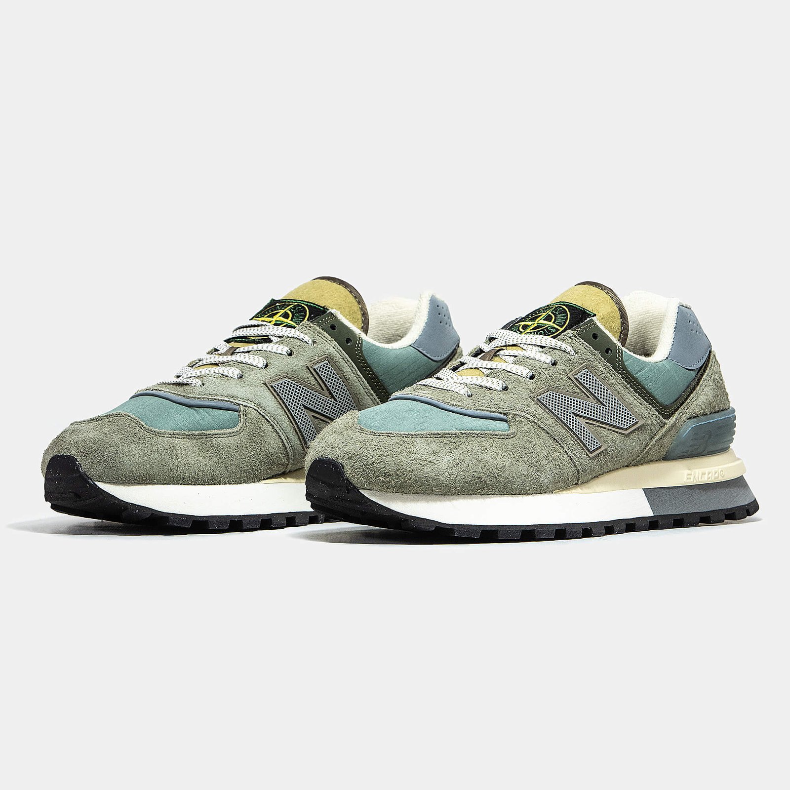 Кроссовки New Balance 574 Legacy x Stone Island Green Grey (Steel Blue) Кроссовки New Balance 574 Legacy x Stone Island Green Grey (Steel Blue)
