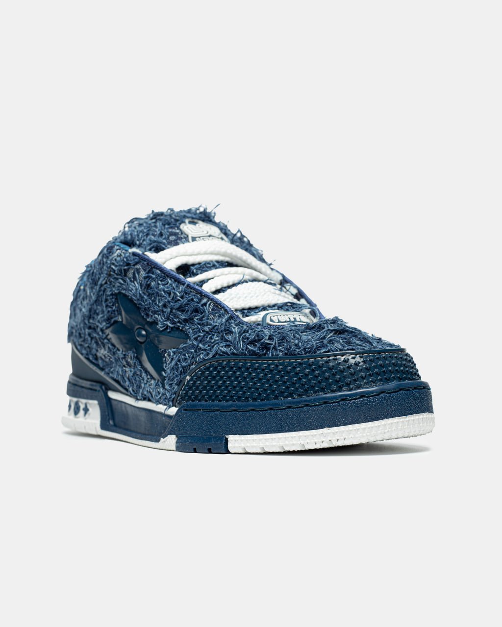 Кроссовки Мужские Louis Vuitton Skate Sneaker Denim Blue White Кроссовки Мужские Louis Vuitton Skate Sneaker Denim Blue White