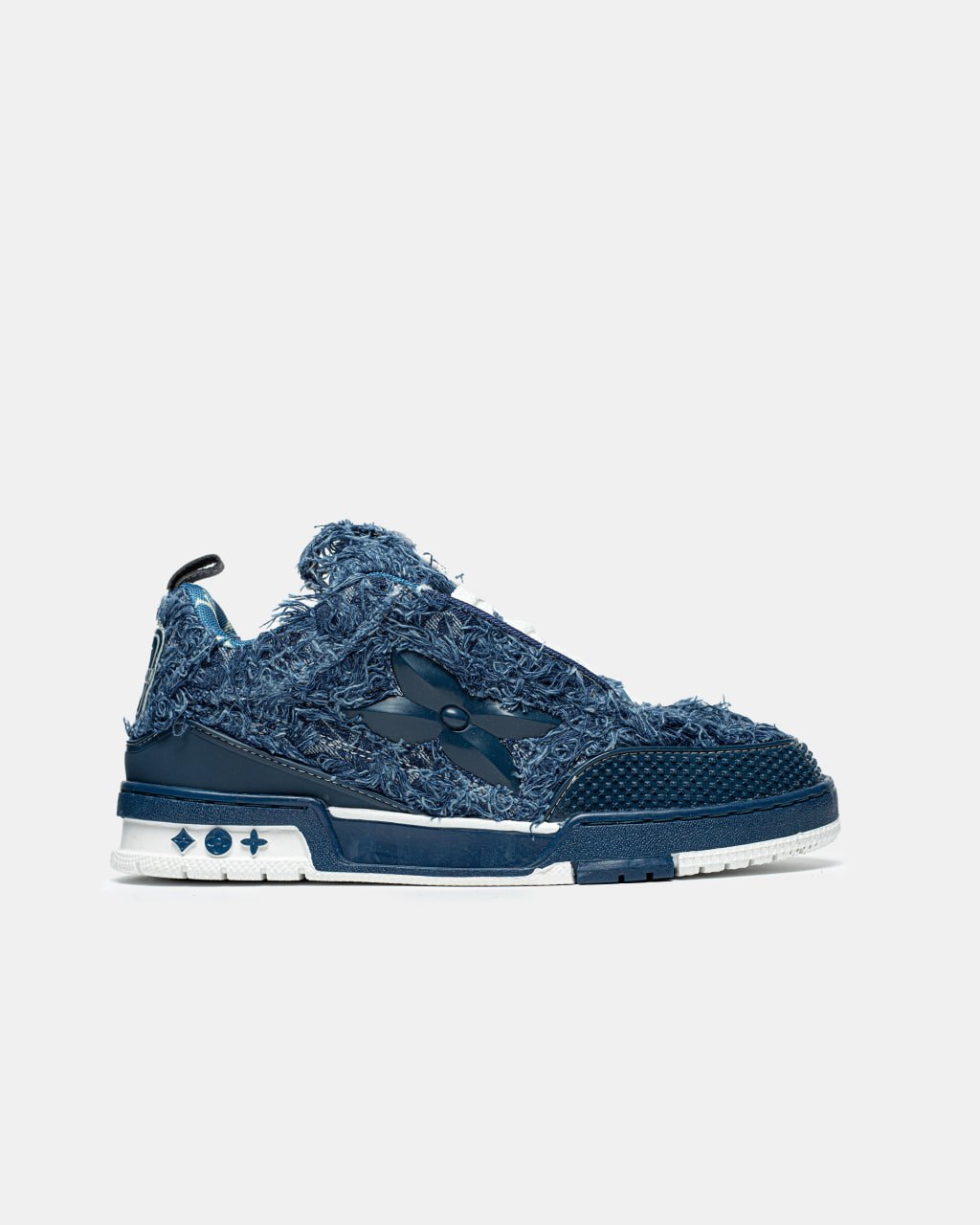 Кроссовки Мужские Louis Vuitton Skate Sneaker Denim Blue White Кроссовки Мужские Louis Vuitton Skate Sneaker Denim Blue White