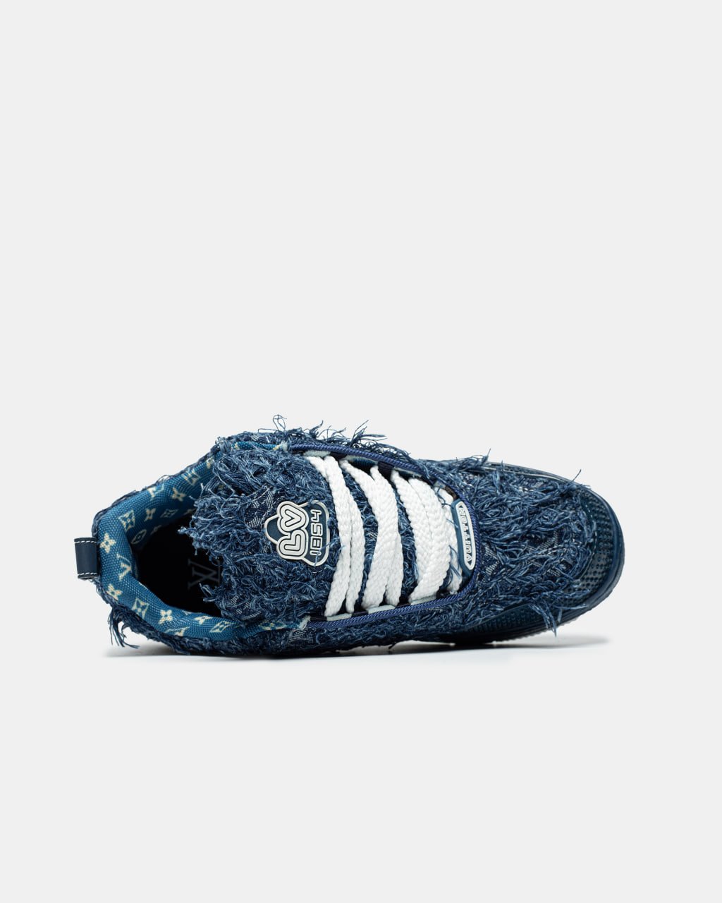 Кроссовки Мужские Louis Vuitton Skate Sneaker Denim Blue White Кроссовки Мужские Louis Vuitton Skate Sneaker Denim Blue White