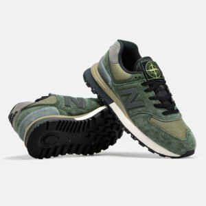 Кроссовки Мужские New Balance 574 Legacy x Stone Island Dark Green