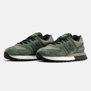Кроссовки Мужские New Balance 574 Legacy x Stone Island Dark Green