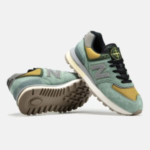 Кроссовки Мужские New Balance 574 Legacy x Stone Island Light Green