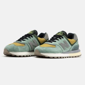 Кроссовки Мужские New Balance 574 Legacy x Stone Island Light Green