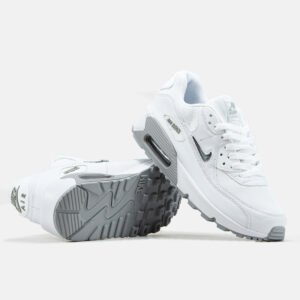 Кроссовки Мужские Nike Air Max 90 White Grey