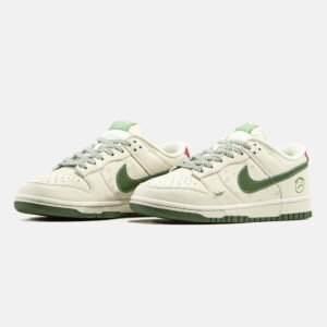 Кроссовки Мужские Nike SB Dunk Low Beige Green