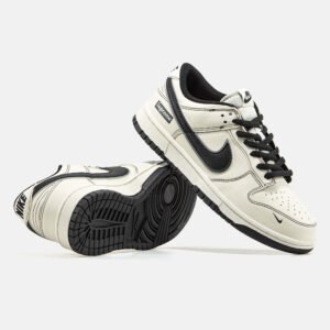 Кроссовки Мужские Nike SB Dunk Low x Supreme Beige Black