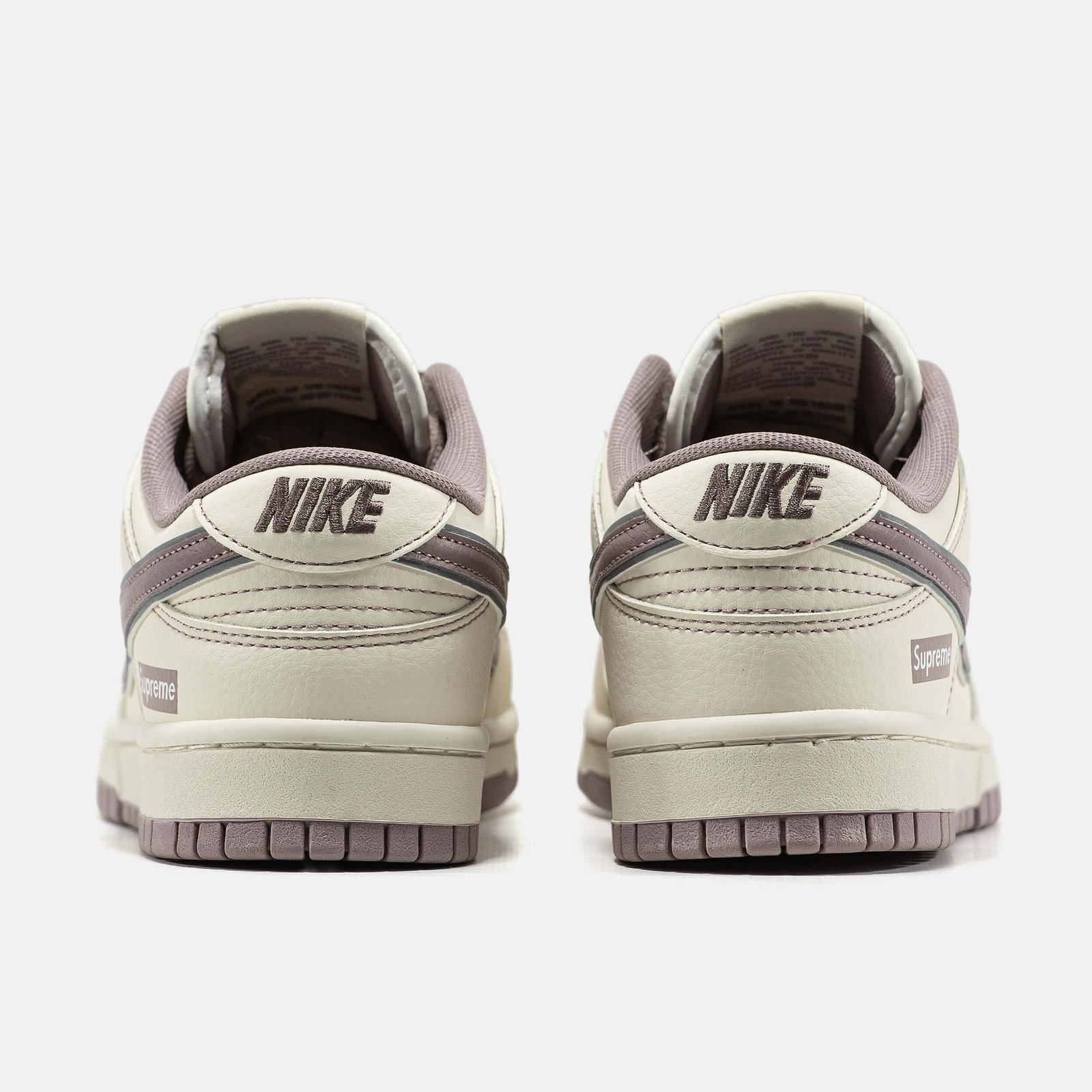 Кроссовки Мужские Nike SB Dunk Low x Supreme Beige Lilac Кроссовки Мужские Nike SB Dunk Low x Supreme Beige Lilac