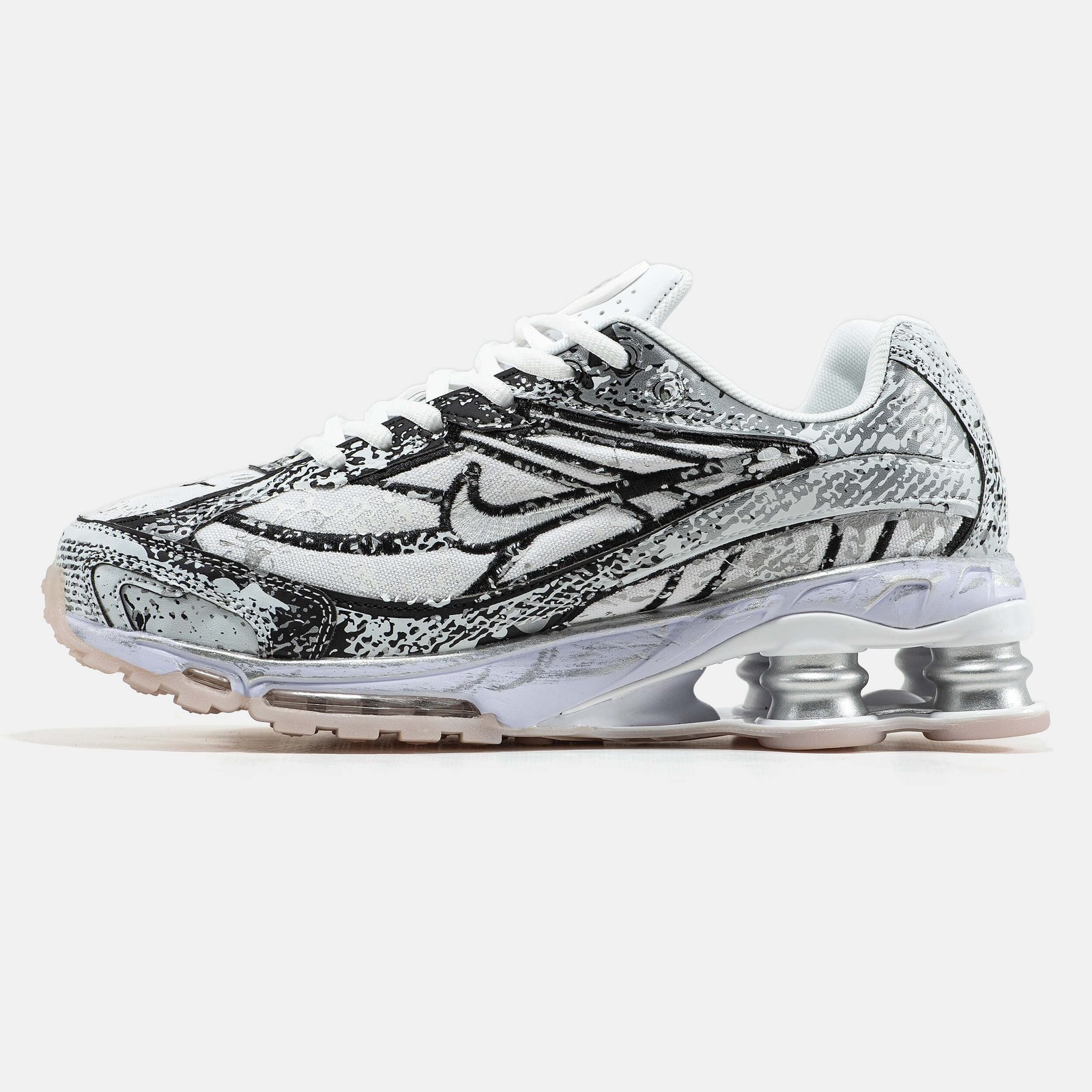 Кроссовки Мужские Nike Shox Ride 2 Metallic Platinum Кроссовки Мужские Nike Shox Ride 2 Metallic Platinum