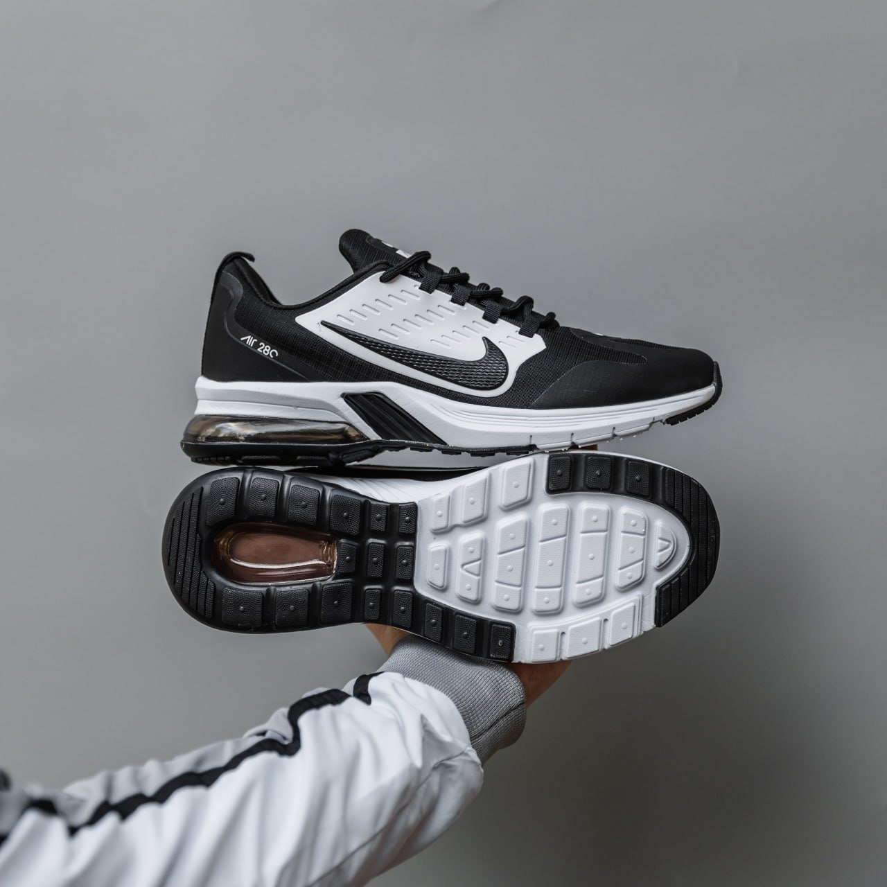 Кроссовки Мужские Nike Air Max 280 Black White Кроссовки Мужские Nike Air Max 280 Black White