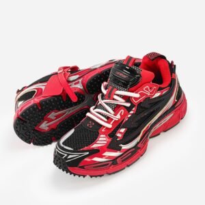 Кроссовки Off-White Be Right Back Red Black