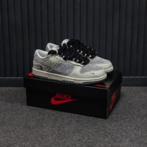 Кроссовки Мужские Nike SB Dunk Grey White