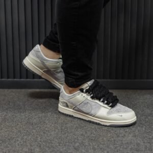Кроссовки Мужские Nike SB Dunk Grey White