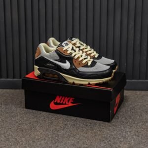 Кроссовки Мужские Nike Air Max 90 Black Brown