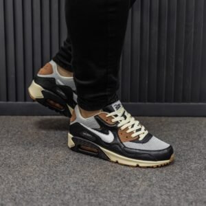 Кроссовки Мужские Nike Air Max 90 Black Brown