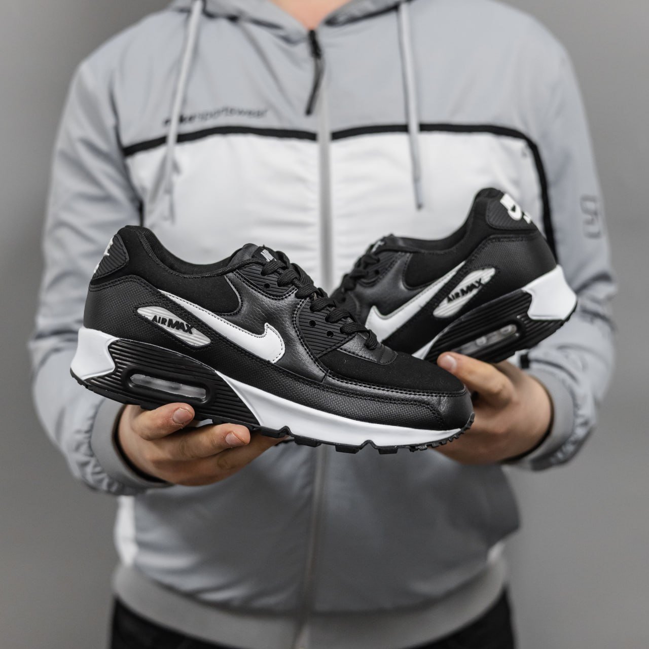 Кроссовки Мужские Nike Air Max 90 Black Кроссовки Мужские Nike Air Max 90 Black