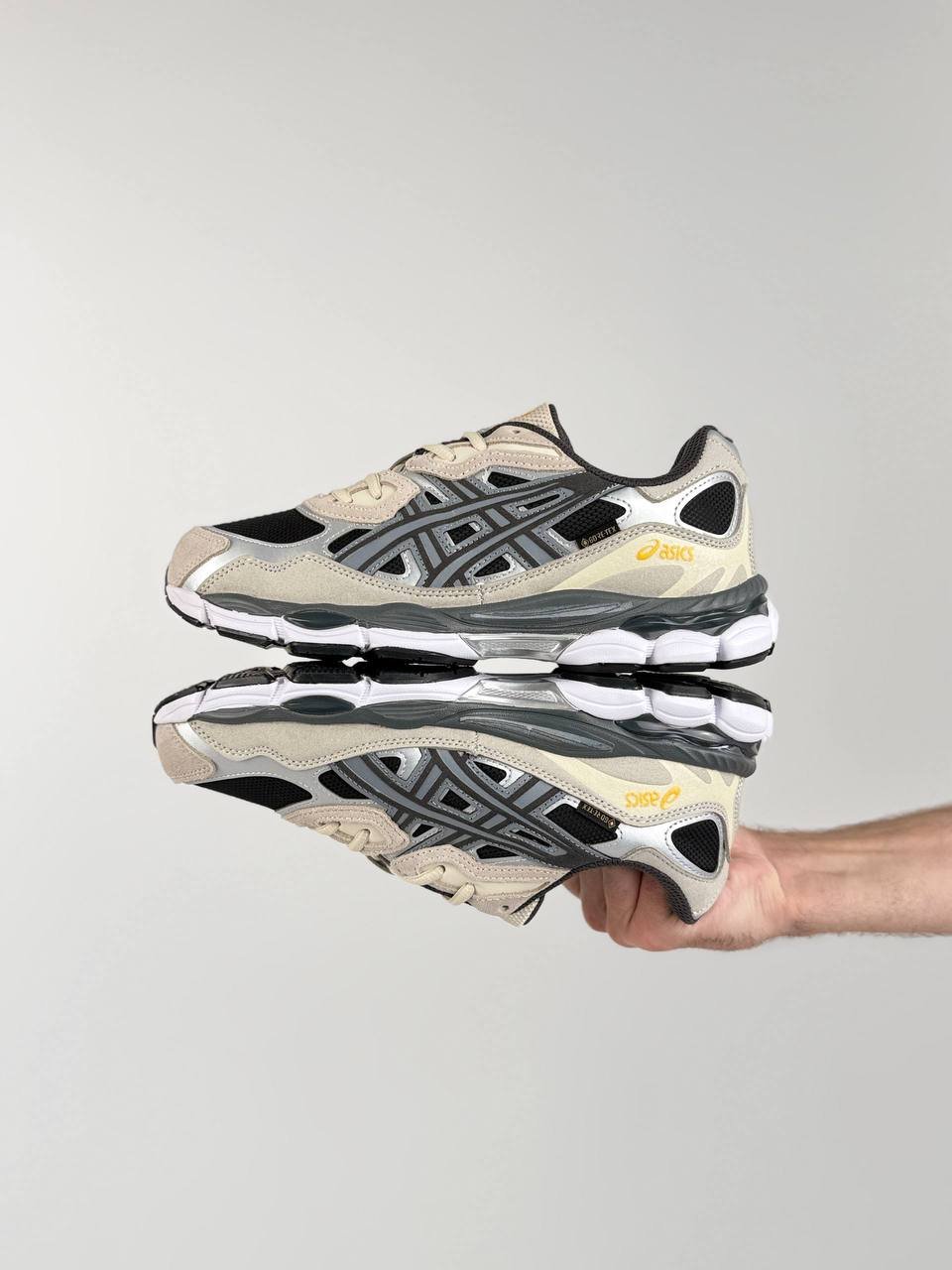 ASICS Gel-NYC GTX Beige Black Metallic ASICS Gel-NYC GTX Beige Black Metallic