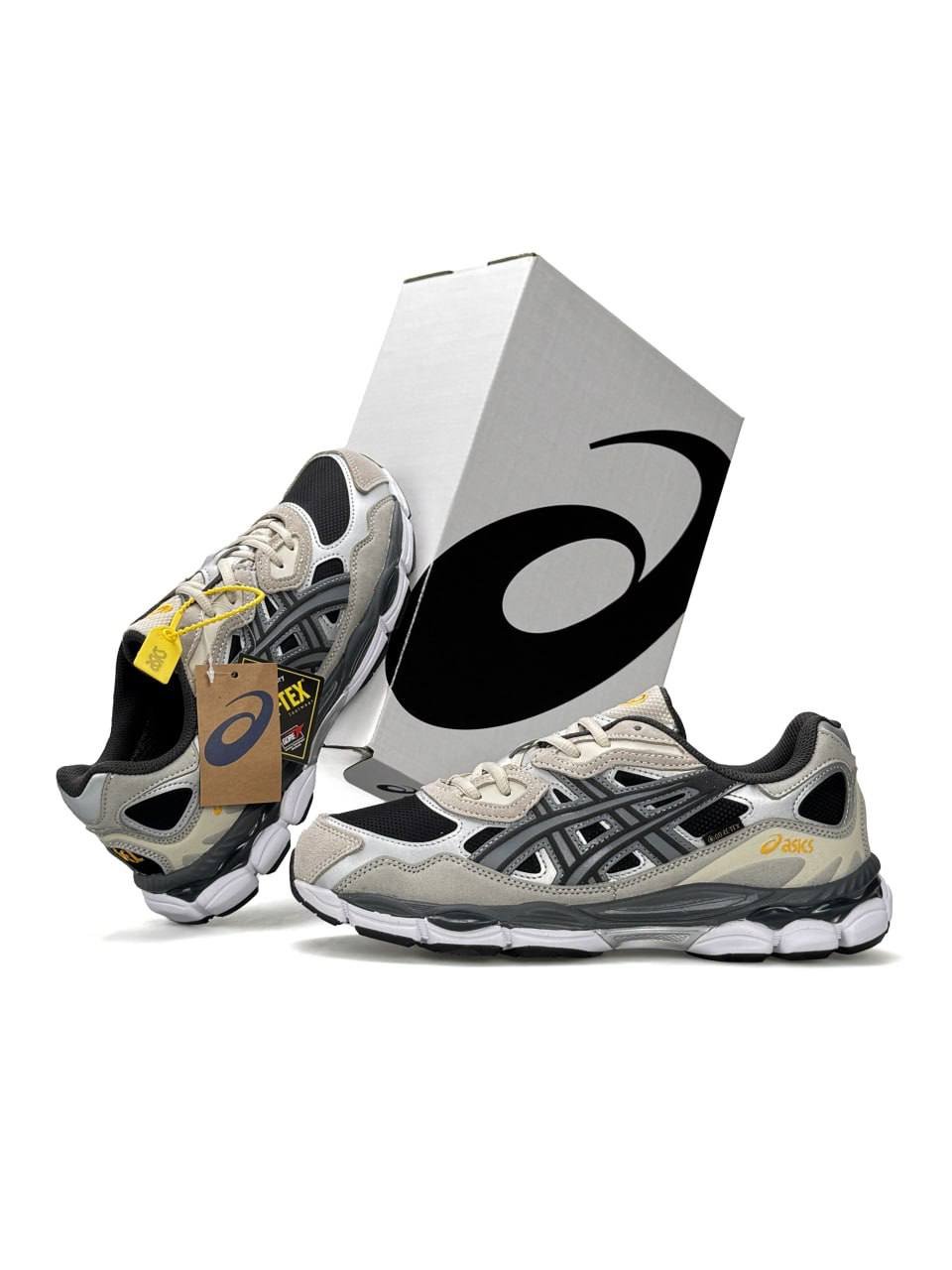 ASICS Gel-NYC GTX Beige Black Metallic ASICS Gel-NYC GTX Beige Black Metallic