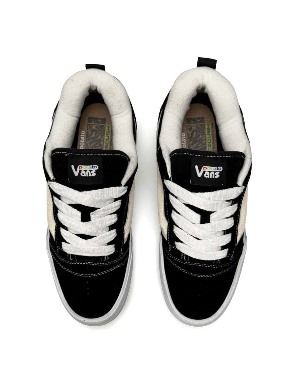 Чоловічі кросівки Vans Knu Skool Potato M Black White Чоловічі кросівки Vans Knu Skool Potato M Black White