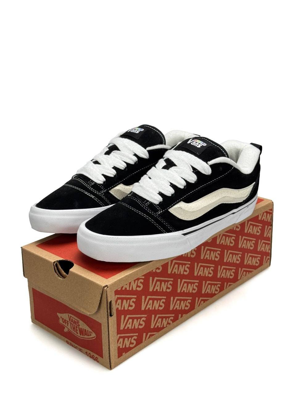 Чоловічі кросівки Vans Knu Skool Potato M Black White Чоловічі кросівки Vans Knu Skool Potato M Black White