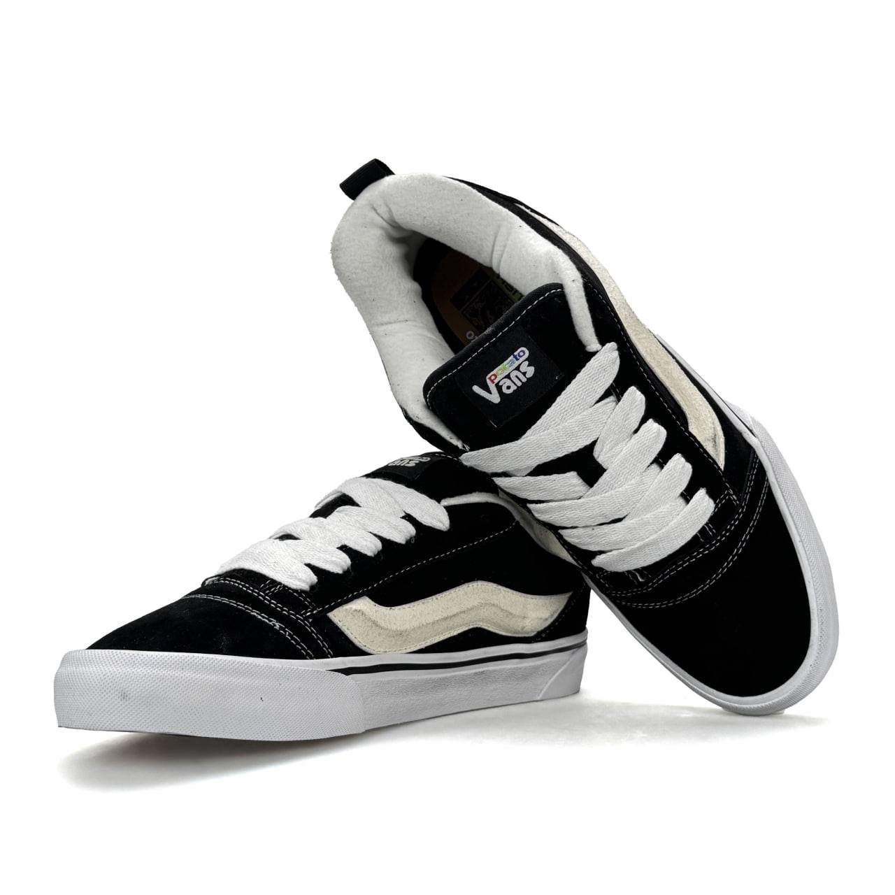 Чоловічі кросівки Vans Knu Skool Potato M Black White Чоловічі кросівки Vans Knu Skool Potato M Black White