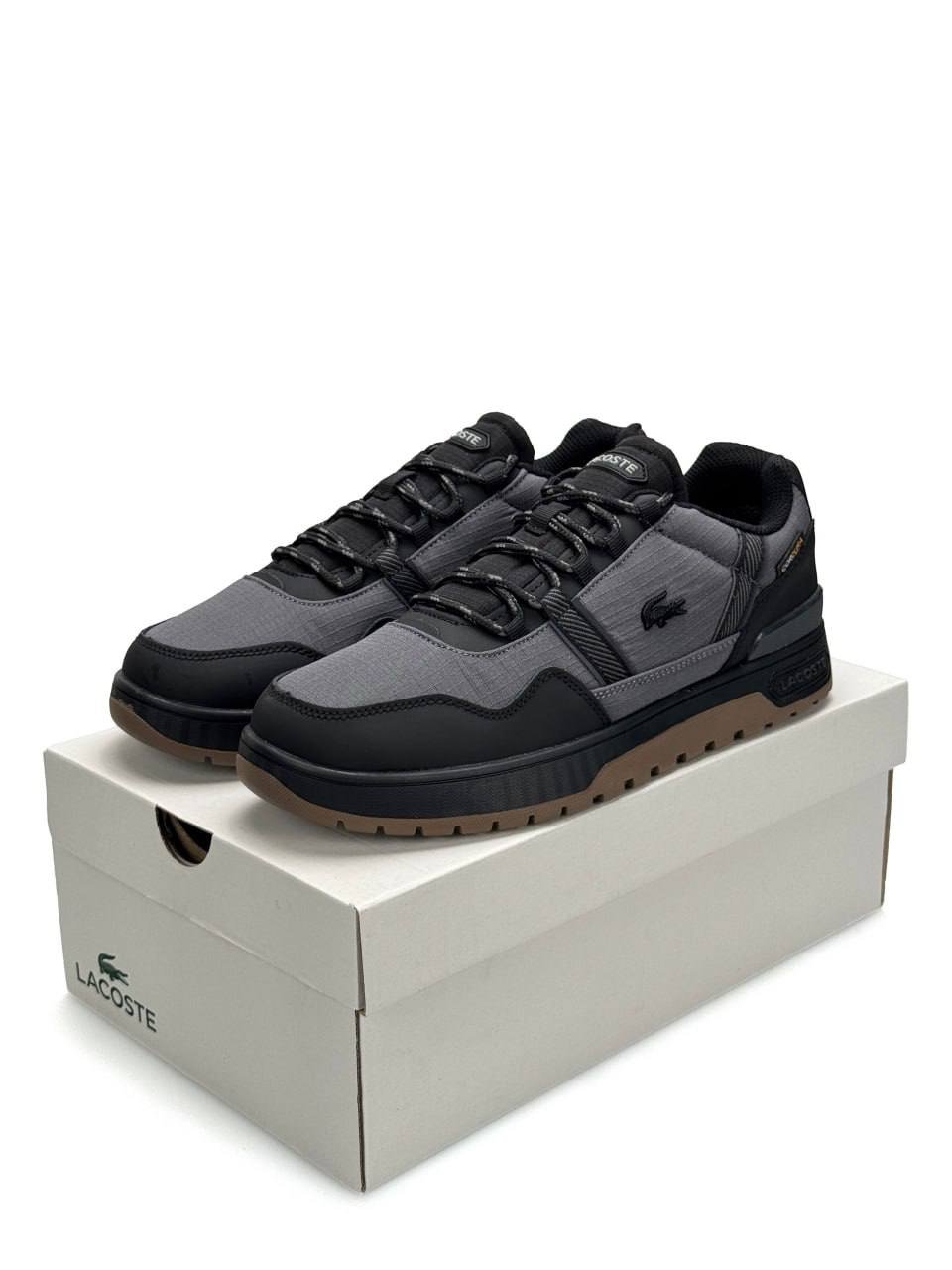 Lacoste T-Clip Winter GTX Grey Black Lacoste T-Clip Winter GTX Grey Black
