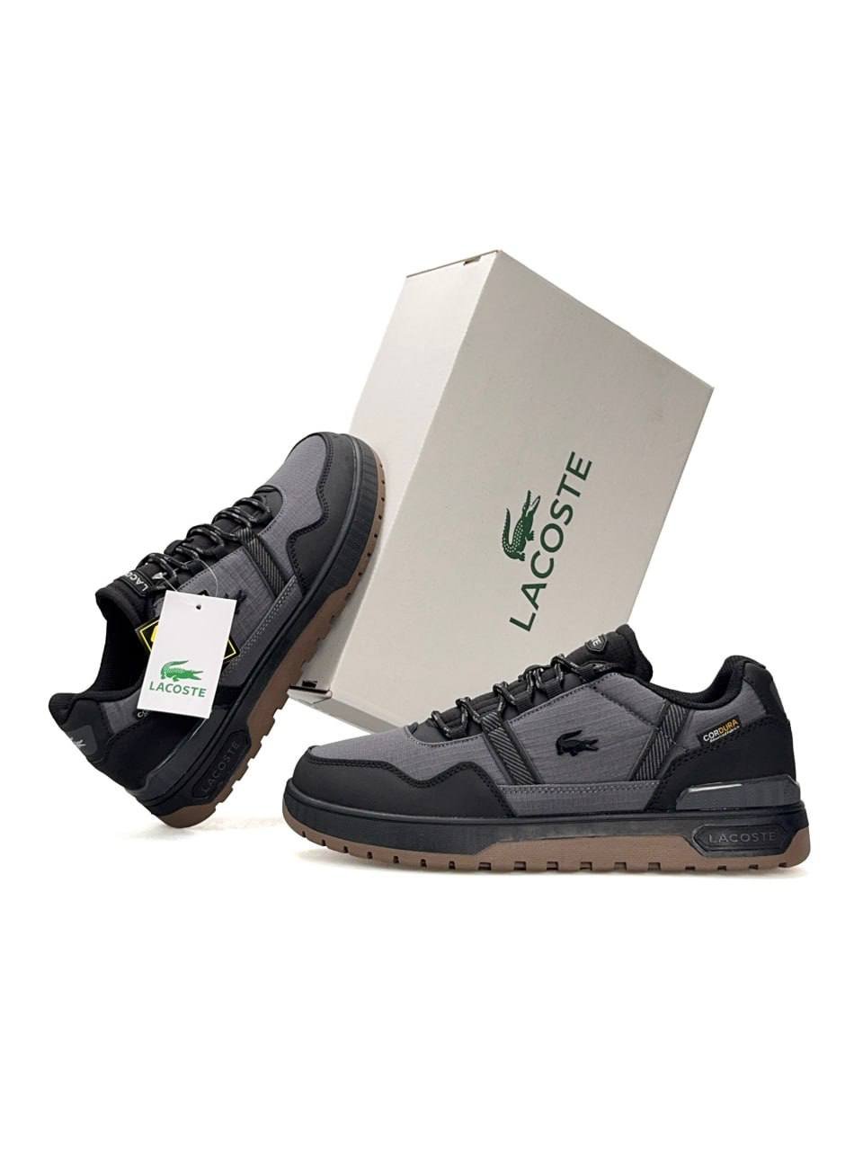 Lacoste T-Clip Winter GTX Grey Black Lacoste T-Clip Winter GTX Grey Black