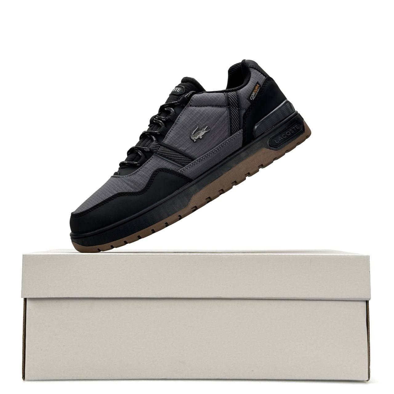 Lacoste T-Clip Winter GTX Grey Black Lacoste T-Clip Winter GTX Grey Black