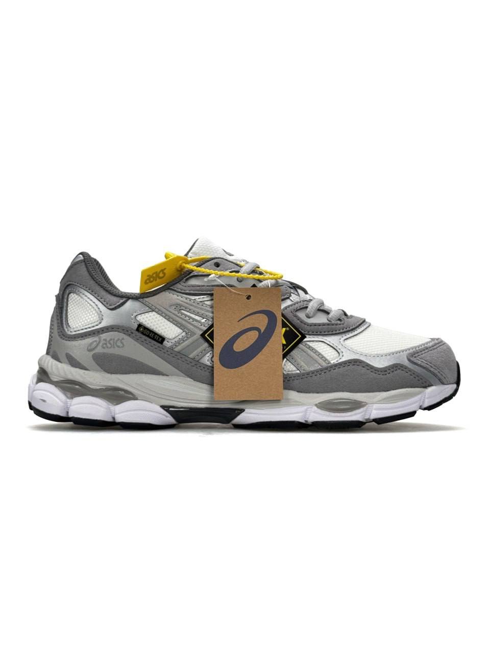 Кроссовки мужские ASICS Gel-NYC GTX Metallic Grey White Кроссовки мужские ASICS Gel-NYC GTX Metallic Grey White