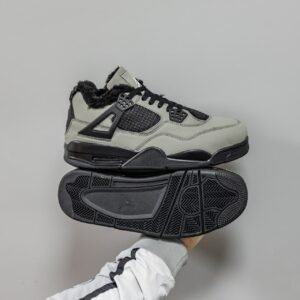 Кроссовки Мужские Nike Air Jordan 4 Grey Зимние