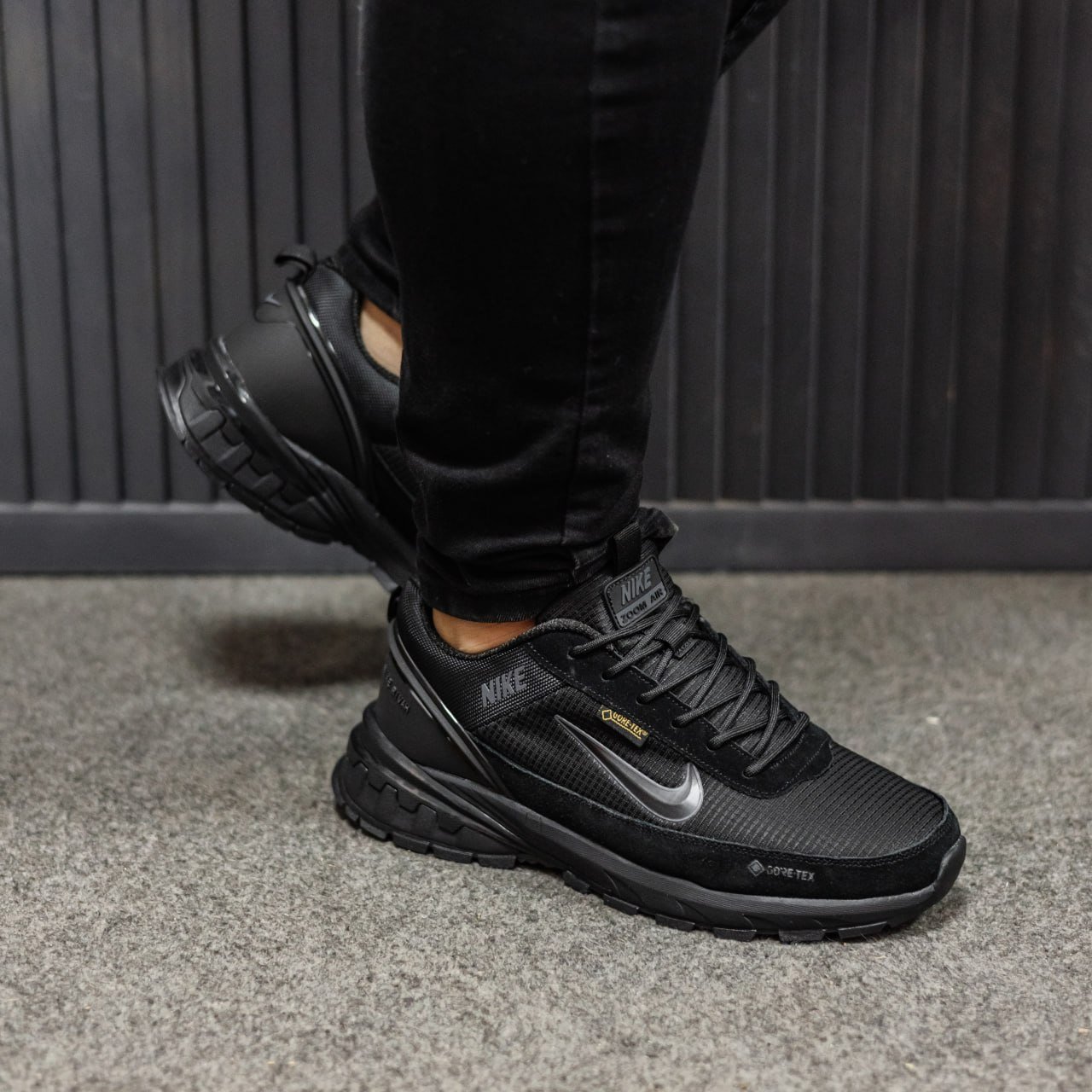 Кроссовки Мужские Nike Rivah Gore-Tex Black Кроссовки Мужские Nike Rivah Gore-Tex Black