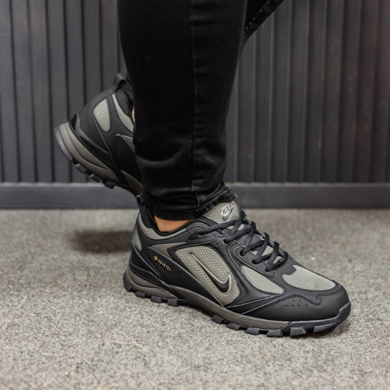Кроссовки Мужские Nike Rivah Gore-Tex Black Grey Кроссовки Мужские Nike Rivah Gore-Tex Black Grey