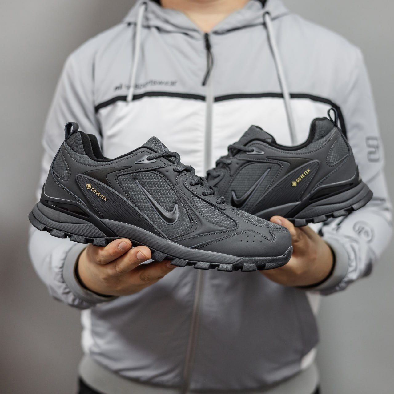 Кроссовки Мужские Nike Rivah Gore-Tex Black Кроссовки Мужские Nike Rivah Gore-Tex Black